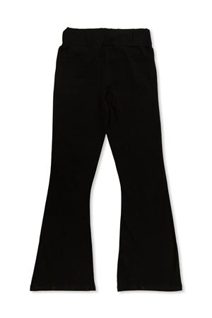 pantalone in cotone nero BALMAIN PARIS KIDS | BV6B29Z2389930BC